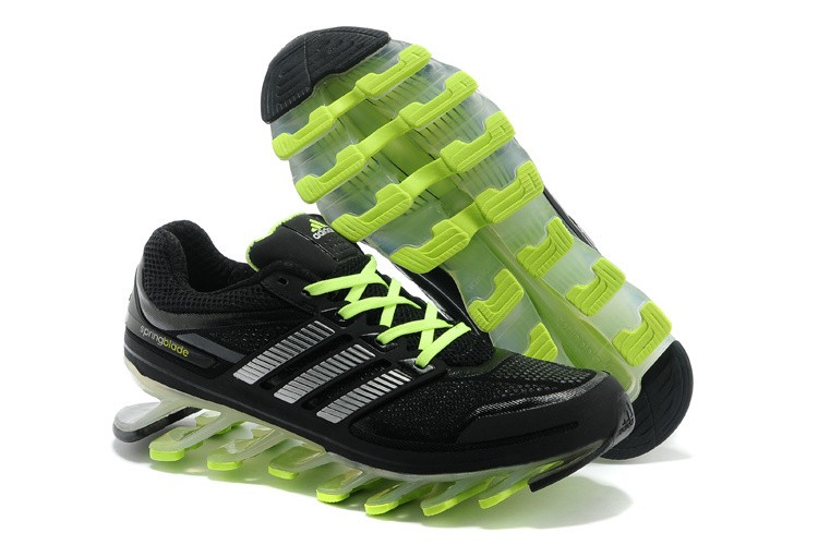 Adidas originals springblade drive men's shoes -black/Fluorescent green